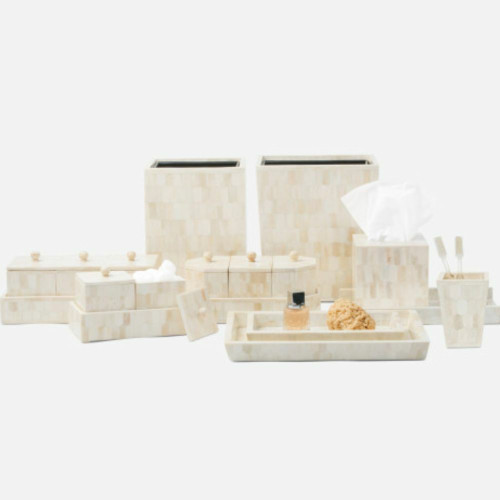 Jaipur Natural Bone Bath Set